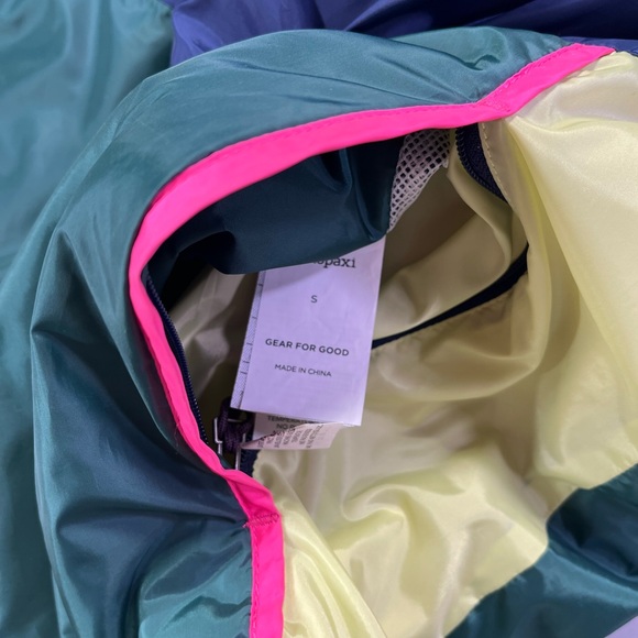 Cotopaxi Teva Teca Calido Hooded Color Block Puffer Jacket Coat - S - Like New! - Picture 5 of 9